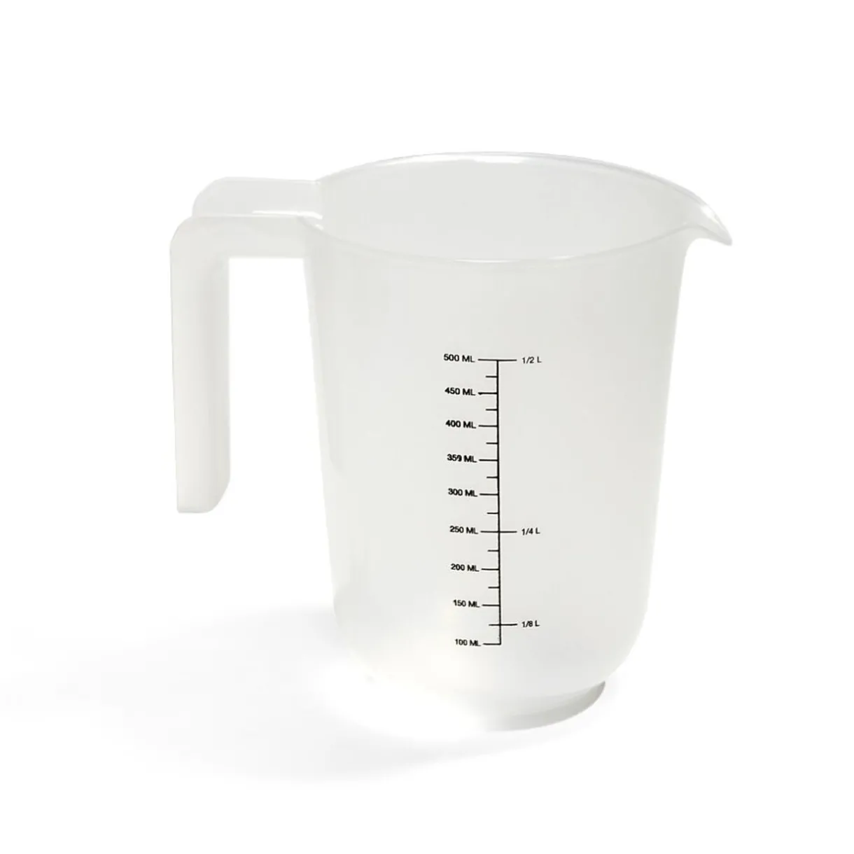 Gifi Lot de 3 verres mesureur 250/500/1000ml plastique blanc transparent Hot