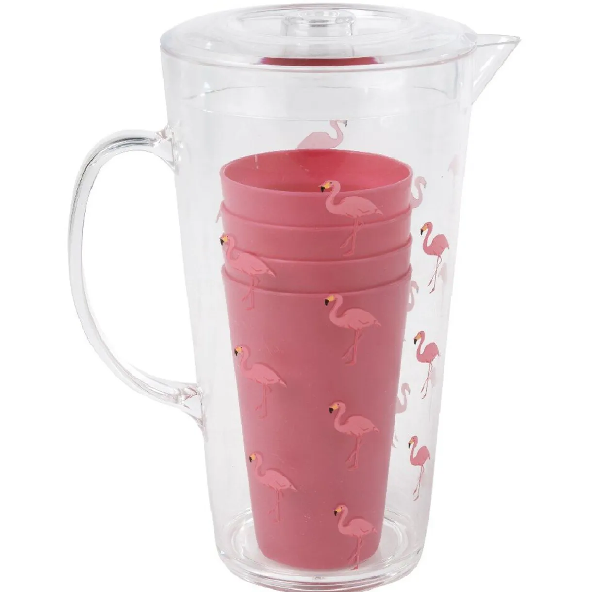 Gifi Lot d'un pichet et 4 gobelets Outlet