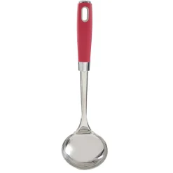 Gifi Louche en inox manche en polypropylène rouge Discount