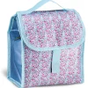 Gifi Lunch bag réfrigérant bleu et rose motif baies sauvages Online
