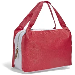Gifi Lunch bag sac à repas isotherme rouge et beige - 25x14xH.16cm Sale
