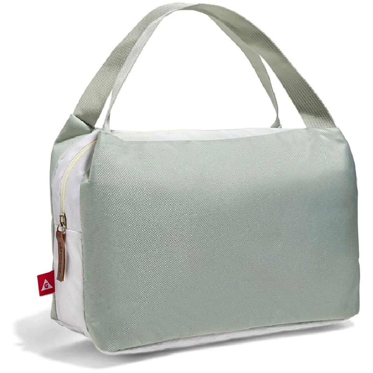 Gifi Lunch bag sac à repas vert pistache et beige - 25x14xH.16cm Outlet