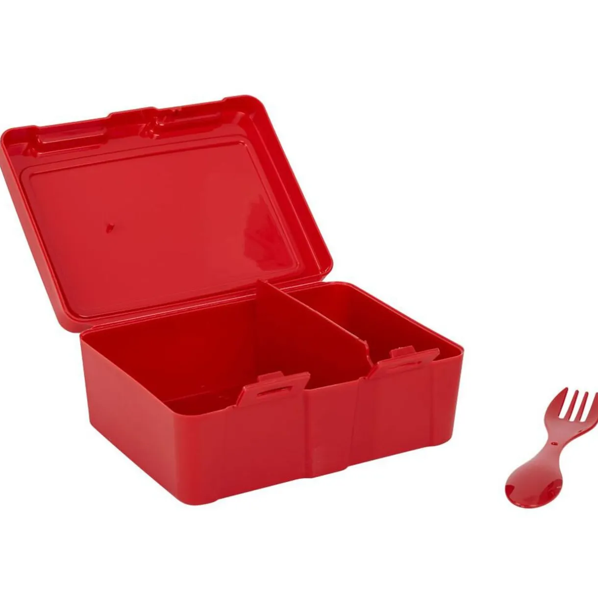 Gifi Lunch box à 2 compartiments - Boîte alimentaire en plastique rose 1L Sale