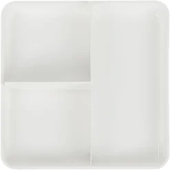 Gifi Lunch box 2 niveaux plastique gris 95cl Best