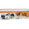 Gifi Mandoline acier noir et gris Hot