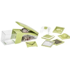Gifi Mandoline multifonctions vert et blanc Hot