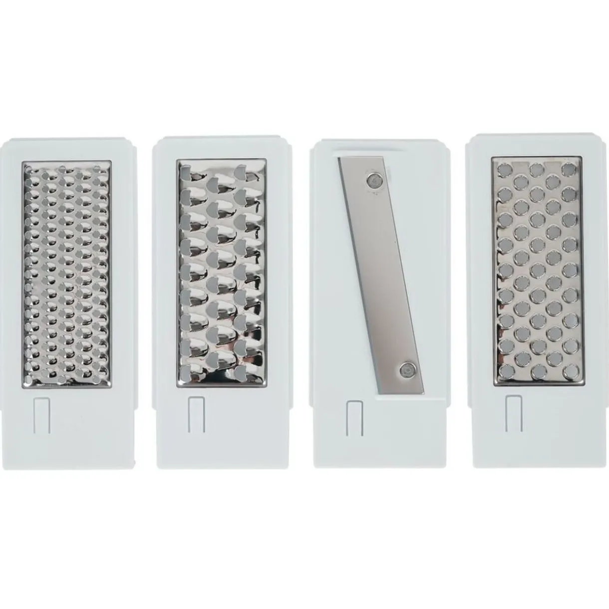 Gifi Mandoline multifonctions 5 en 1 en plastique et inox Discount