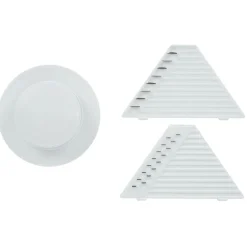 Gifi Mandoline multiusage 4 accessoires inox et plastique blanc Sale