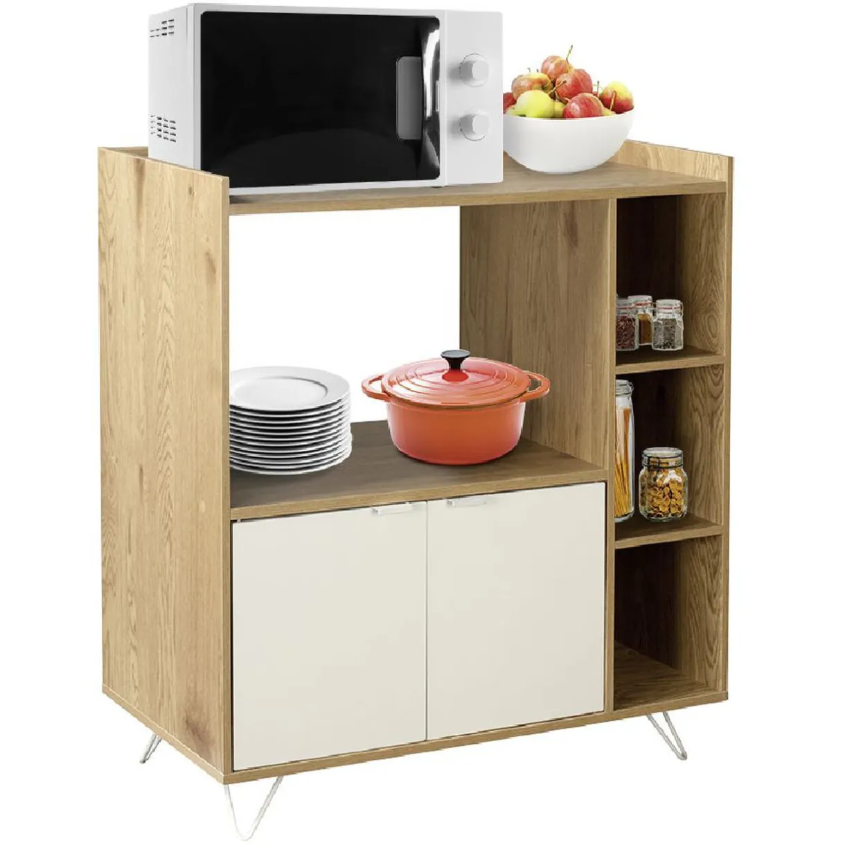Gifi Meuble de cuisine Kitchen en bois Discount