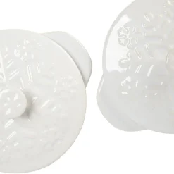 Gifi Mini cocotte céramique blanc x2 Outlet