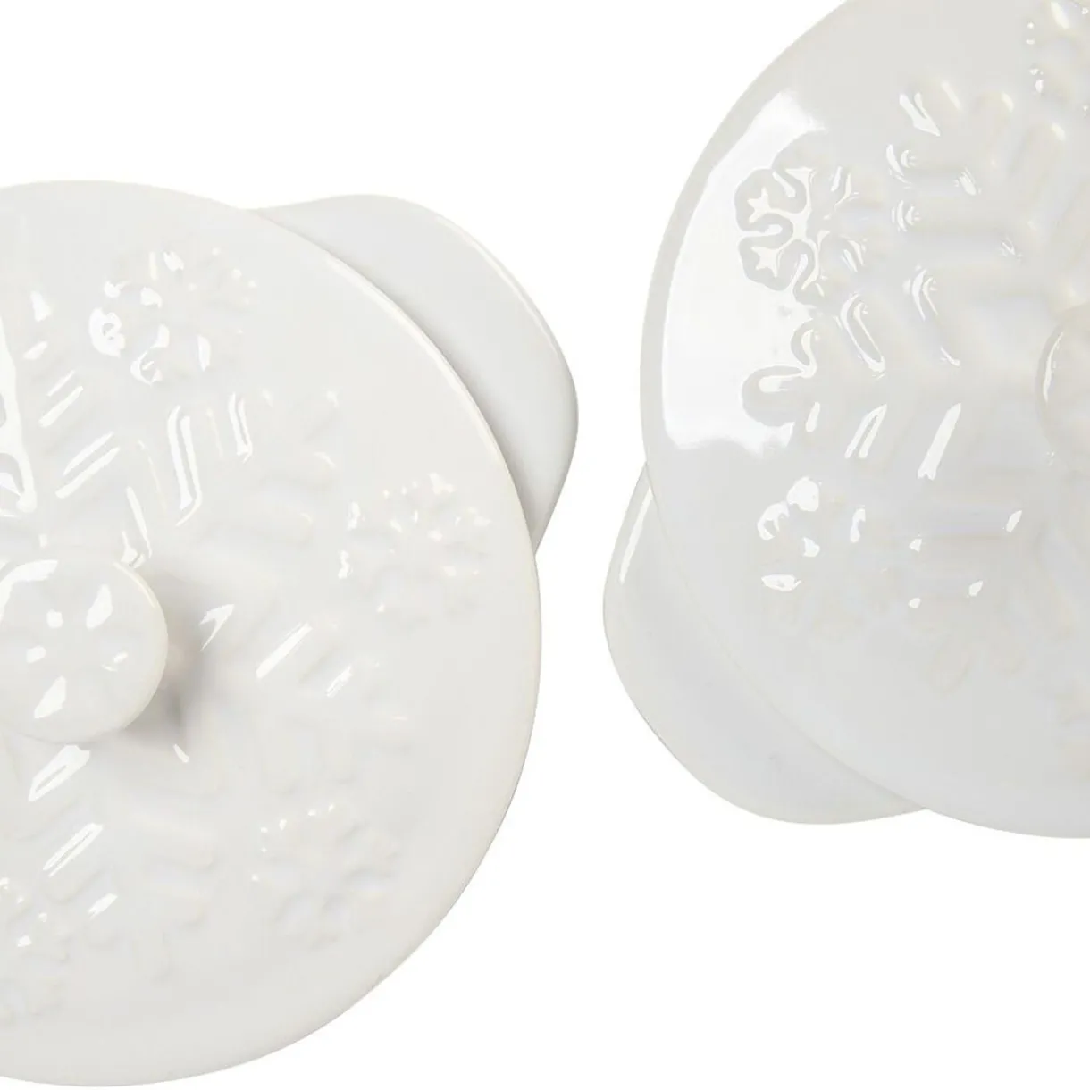 Gifi Mini cocotte céramique blanc x2 Outlet
