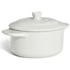 Gifi Mini cocotte individuelle en céramique avec couvercle - gris ou blanc Online
