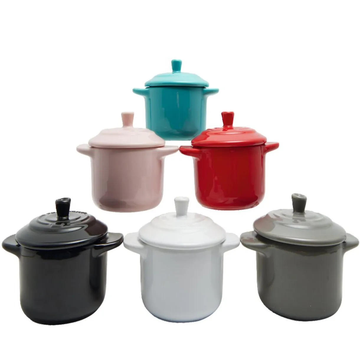 Gifi Mini cocotte ronde gris New