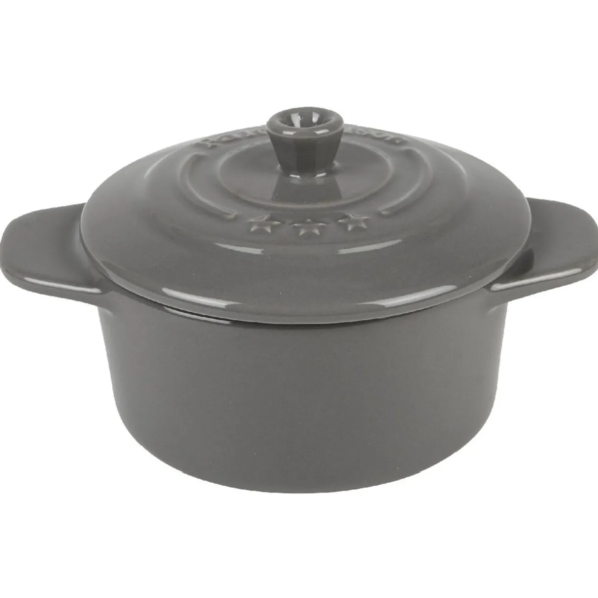 Gifi Mini cocotte ronde gris New
