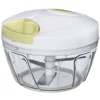 Gifi Mini hachoir manuel transparent blanc et vert Outlet
