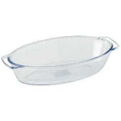 Gifi Mini plat en verre forme ovale