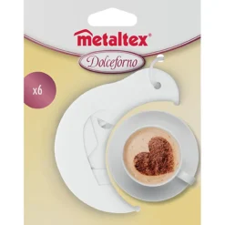 Gifi Mini pochoir à café x6 Metaltex Online