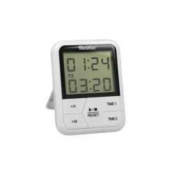 Gifi Minuteur double Metaltex digital aimanté avec support 24 H Best