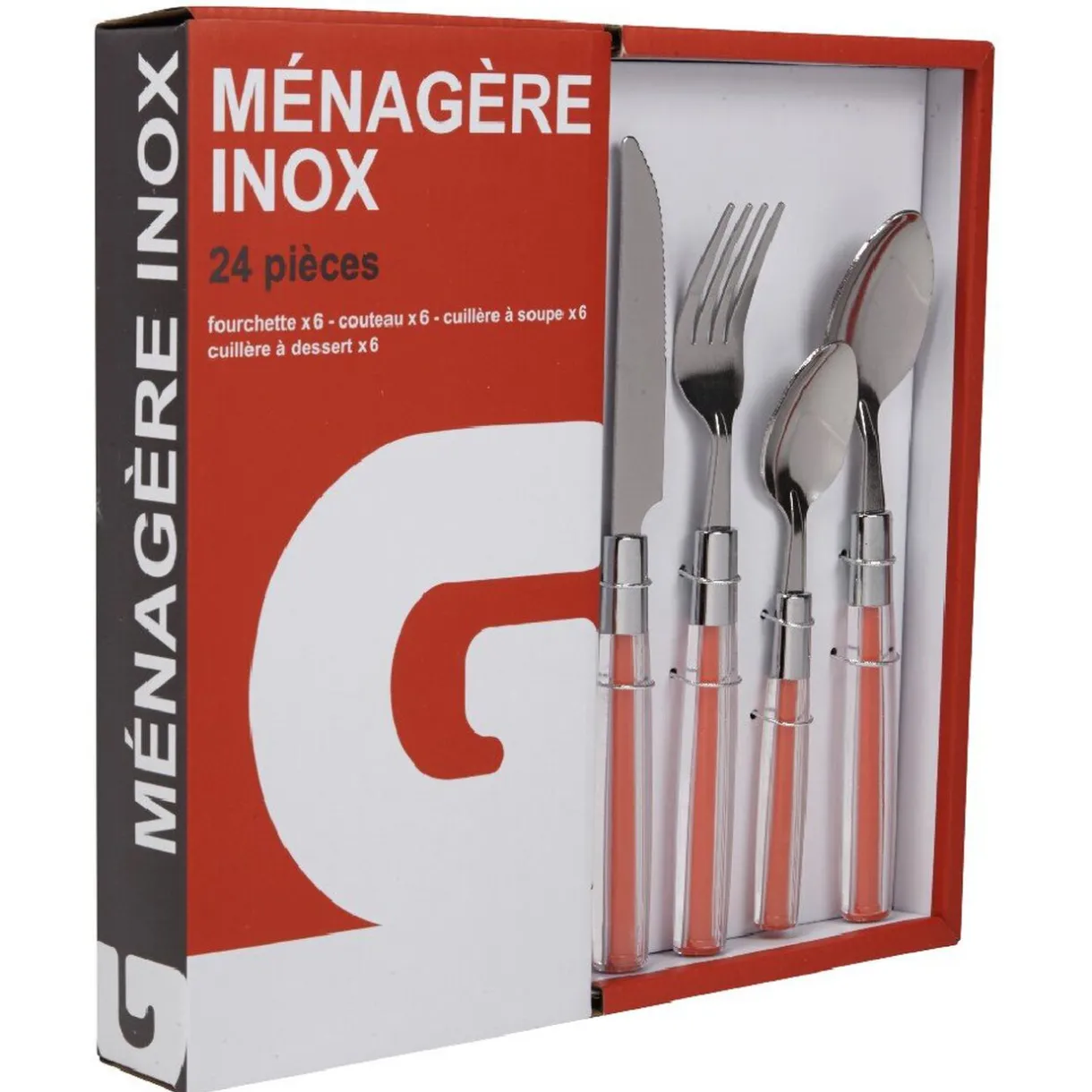 Gifi Ménagère 24 pièces Clearance