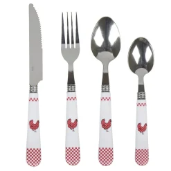 Gifi Ménagère 24 pièces design poule