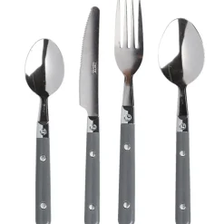 Gifi Ménagère 16 pièces gris