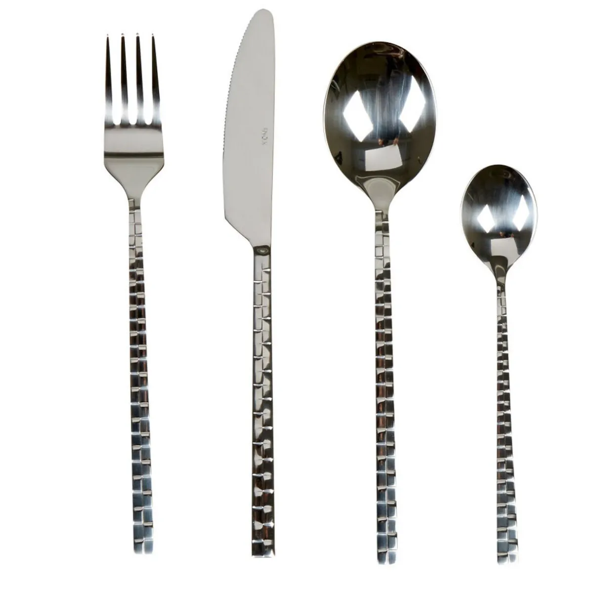 Gifi Ménagère 16 pièces manche motif damassé Best