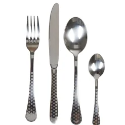 Gifi Ménagère 24 pièces motif pois Discount