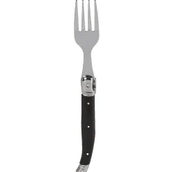Gifi Ménagère 32 pièces noir et gris chromé Clearance