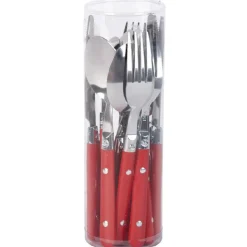 Gifi Ménagère 16 pièces rouge