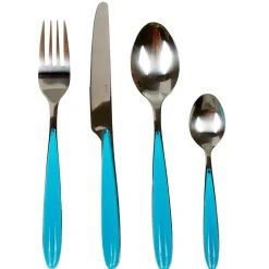 Gifi Ménagère 24 pièces turquoise Sale