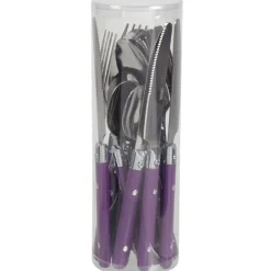 Gifi Ménagère 16 pièces violet