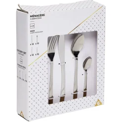 Gifi Ménagère inox 12 personnes 48 pièces Hot