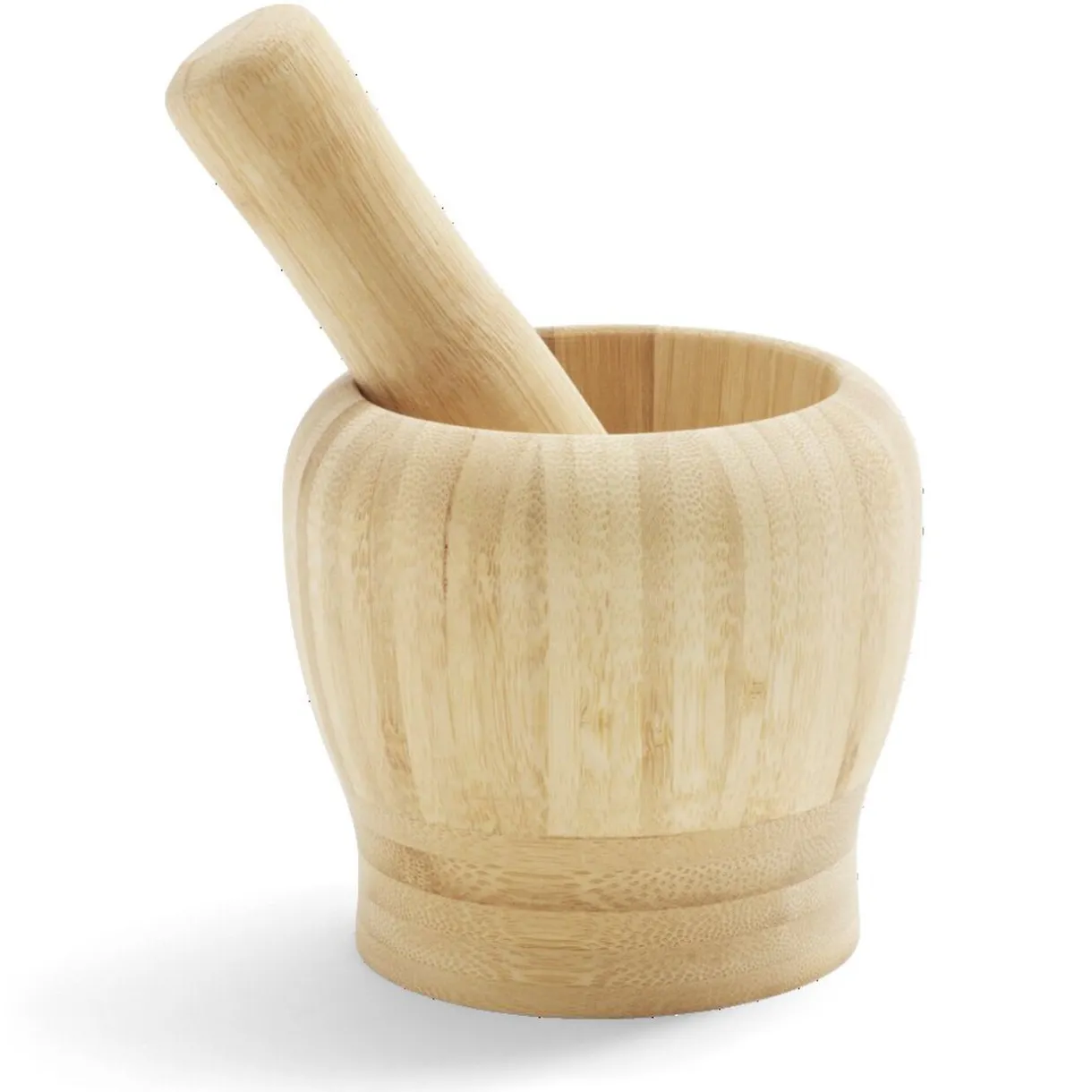 Gifi Mortier en bambou H14,5cm
