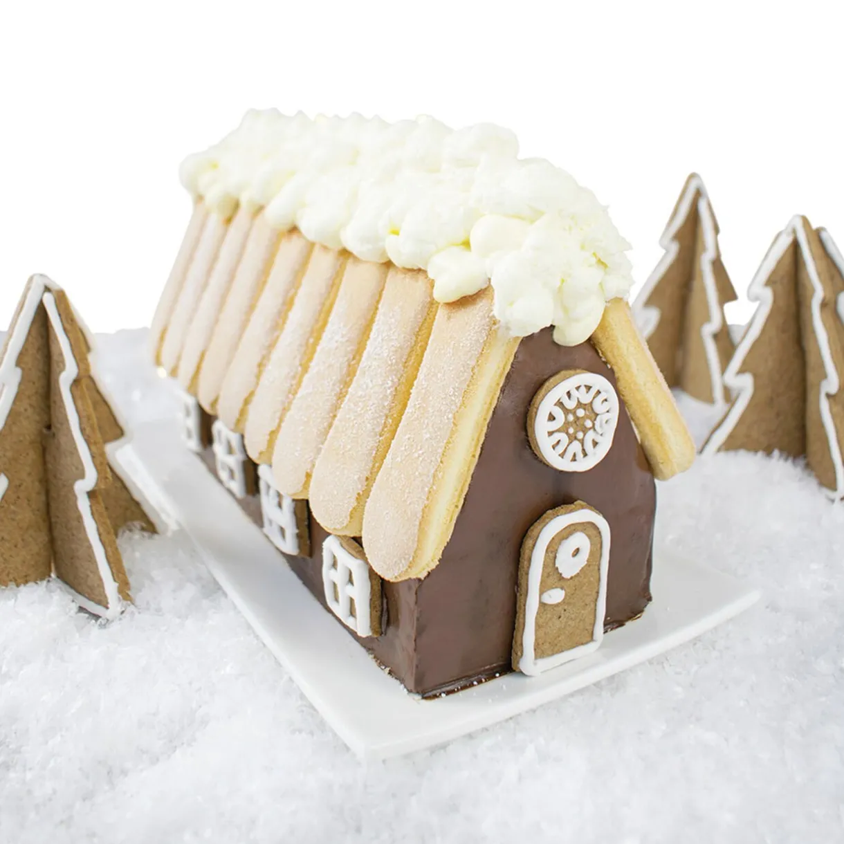 Gifi Moule à bûche forme Chalet Best
