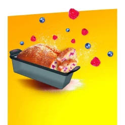 Gifi Moule à cake Tefal Crispybake en silicone rétractable Best