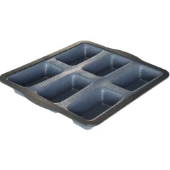 Gifi Moule à financiers gris et noir x6