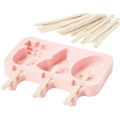 Gifi Moule à glace en silicone 3 formes démoulage hyper facile Hot