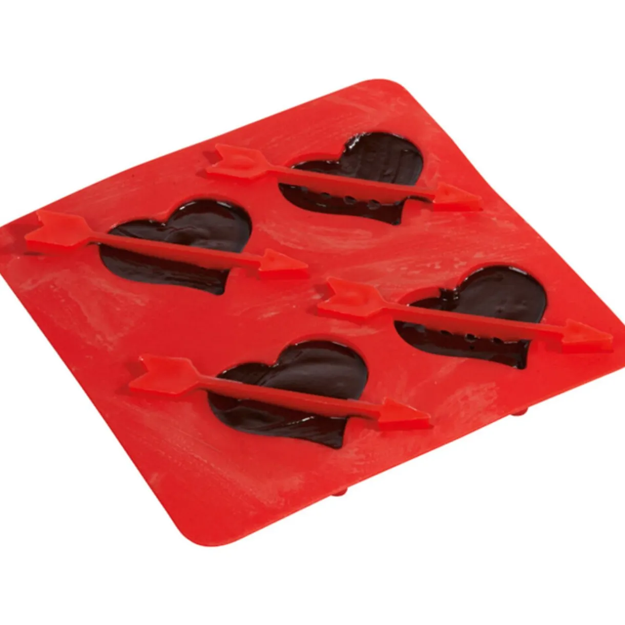 Gifi Moule à glaçons coeur Hot