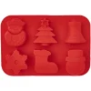 Gifi Moule à gâteau thème Noël rouge Discount