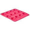 Gifi Moule 12 madeleines silicone rose Clearance
