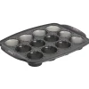 Gifi Moule à mini muffins Tefal Crispybake en silicone rétractable 12 pièces New
