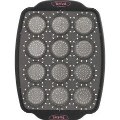 Gifi Moule à mini muffins Tefal Crispybake en silicone rétractable 12 pièces New