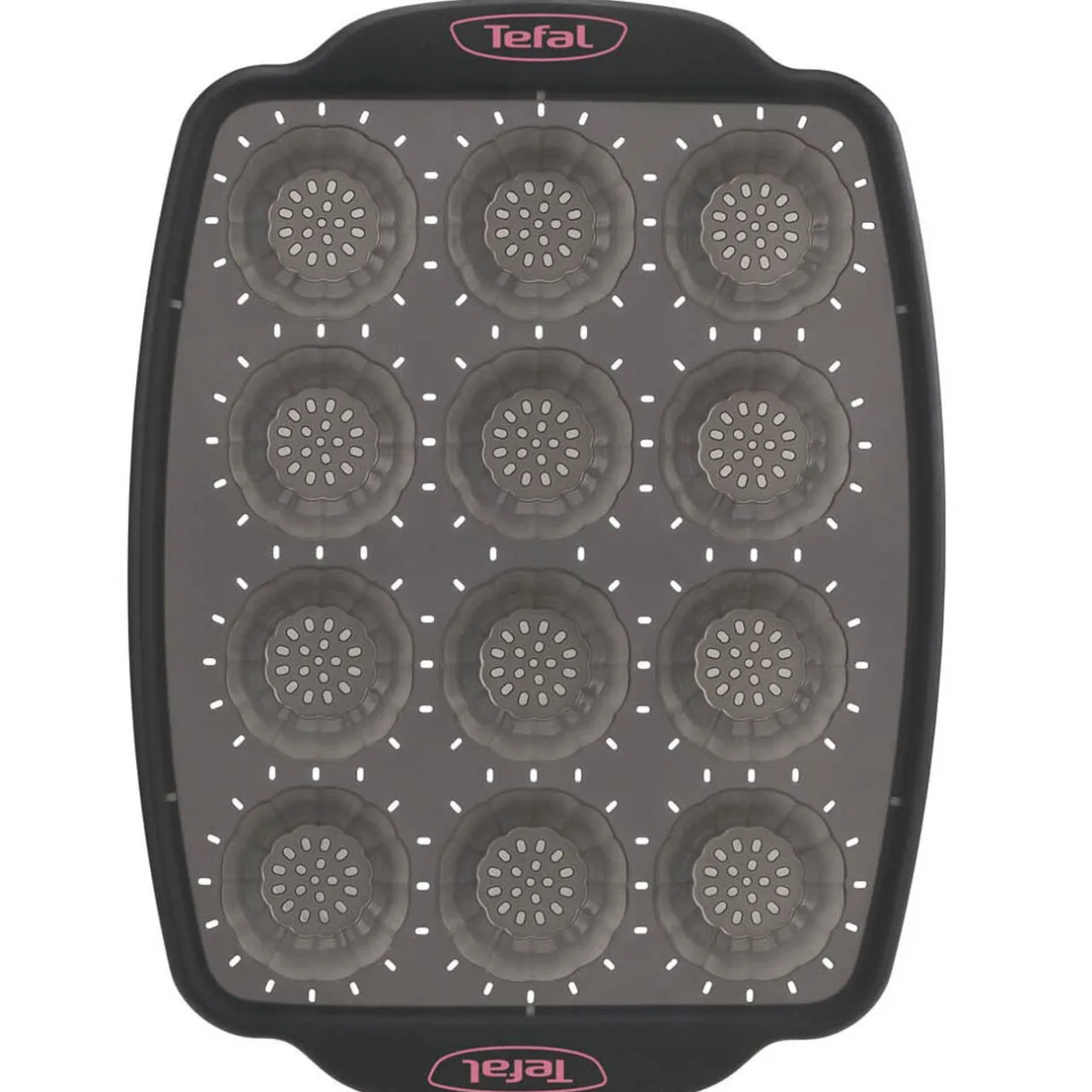 Gifi Moule à mini tartelettes en silicone Tefal 12 pièces Outlet