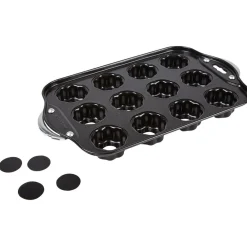 Gifi Moule à muffins fleurs avec fonds amovibles Online