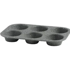 Gifi Moule à muffins gris effet marbre New