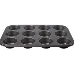 Gifi Moule à muffins noir New