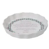 Gifi Moule à tarte céramique blanc multicolore Hot