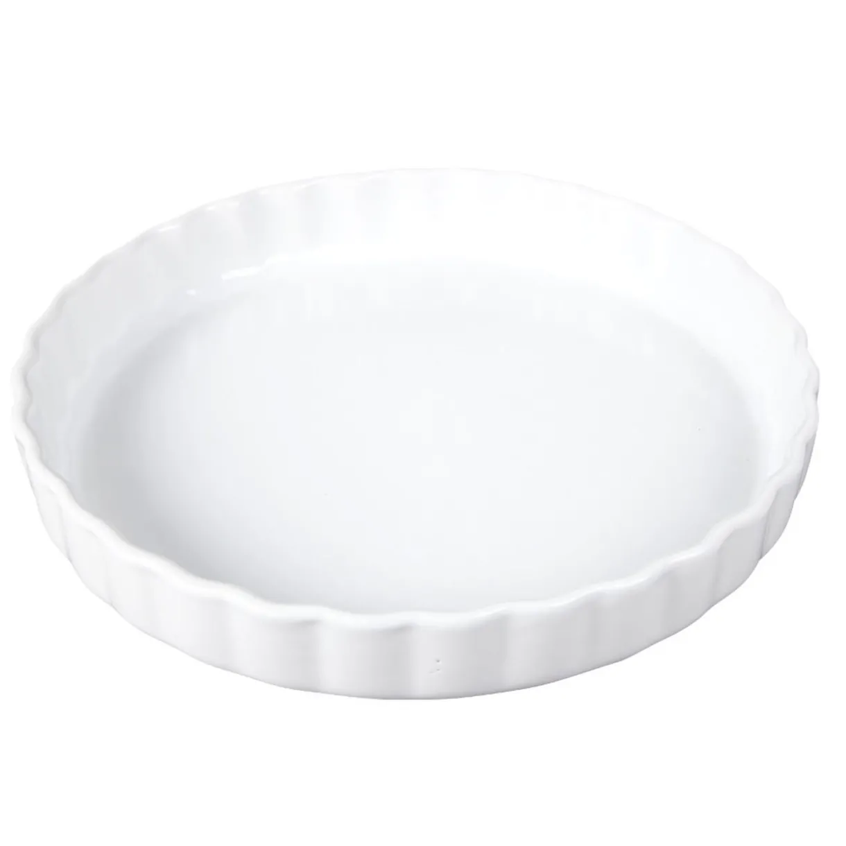 Gifi Moule à tarte en céramique blanc Outlet