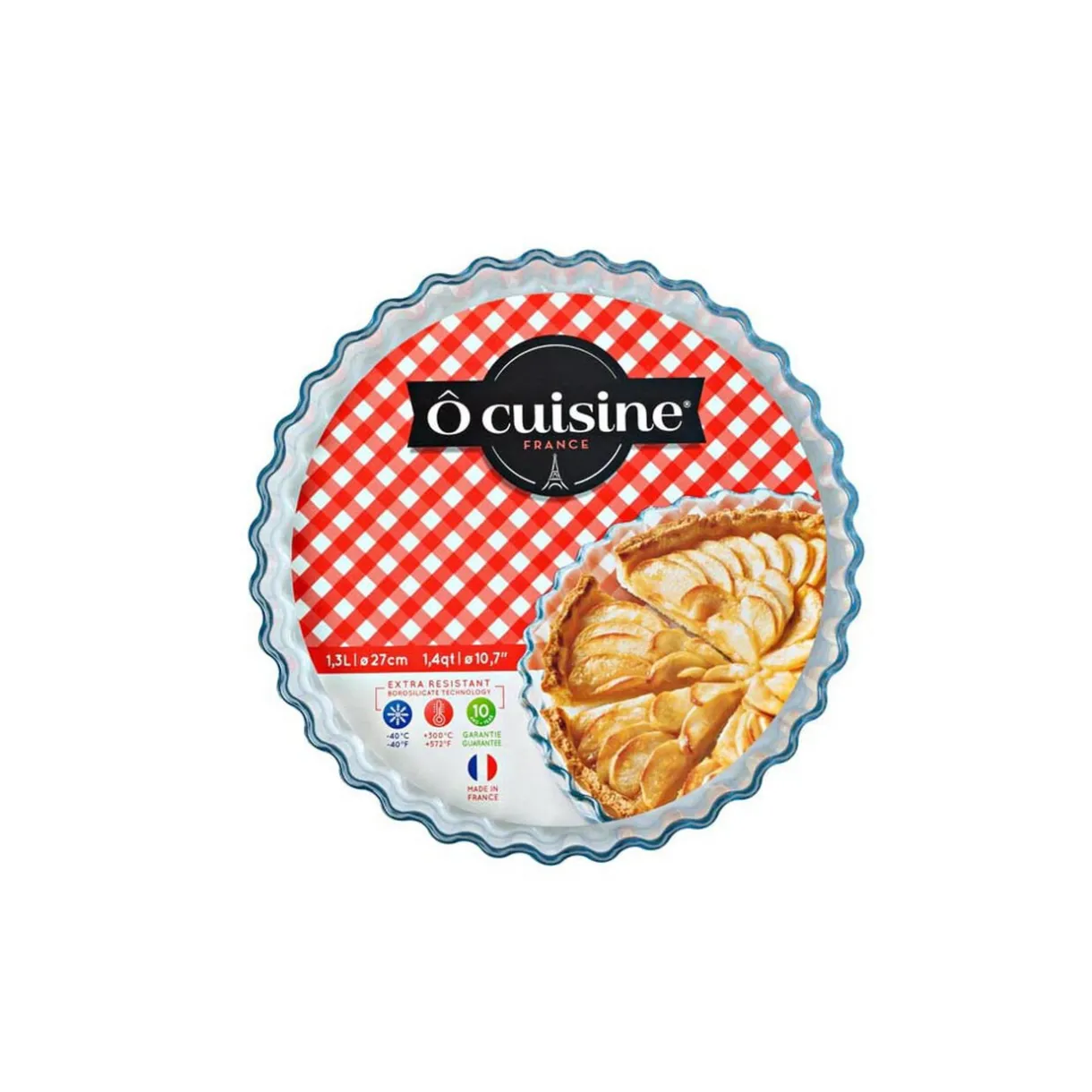 Gifi Moule à tarte en verre extra résistant Sale