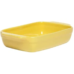 Gifi Moule à tarte gris avec plat rectangulaire jaune Best